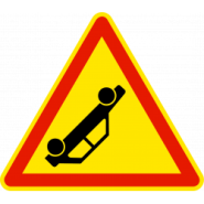 Panneau de danger annonce d'un accident AK31 - WP Signalisation - gamme Innov_1