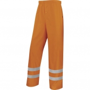 Pantalon de pluie haute visibilité - Polyester enduit polyuréthane extérieur - 900panhv_1