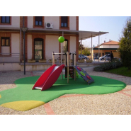 Structure multi-activités métallique pour enfant de 2 à 8 ans - Etnik STANLEY LD1EK0030 - 1 tour - Ludoparc_1