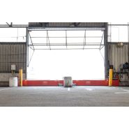 Barrières de rétention d'eaux d'incendie semi-automatique double pivotante_1