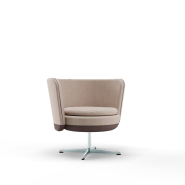 Chaise scolaire pivotante, à assise robuste et rembourrée - Manny_1