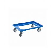 Chariot porte bac - Kalidesk - en plastique - norme Europe - BH054-0068_1