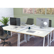 Cloison hygiénique et acoustique pour bureaux sécurisés et confortables_1