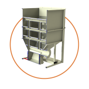 Conteneur  à céréales solide, pratique et ventilable pour le stockage_1