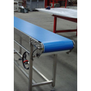 Convoyeur à bande sur mesure pour boulangerie et fromagerie industrielle - System - bandes souples et hygiène facilitée_1