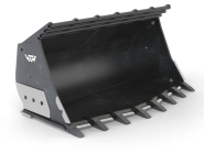 Godet fonderie pour chargeuse - VTNEUROPE - Manipulation de laitier chaud 900°/1100° - Hardox, Weldox, Toolox 33_1