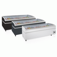 Réfrigérateur / congélateur de supermarché SHALLOW 250 - double température, vitrage de sécurité, 1030 L volume brut_1