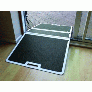 Rampe de seuil pliante - hauteur réglable de 75 à 150 mm - longueur 760 mm - référence AXS011_1
