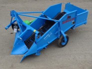 Arracheuse de pommes de terre Krukowiak Z653/2 - 1 rang - tapis protégés - occasion_1