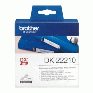 Brother DK-22210 ruban d'étiquette Noir sur blanc_1