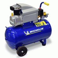 Compresseur d'atelier MICHELIN MB50 - 50 L - 2 CV - 230 V - Tête lubrifiée - Usage polyvalent_1
