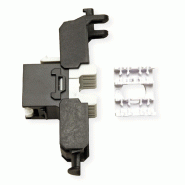 ROLINE Keystone Cat.6A (Classe EA), RJ-45, non-blindé, sans outil, noir_1