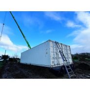 Container maritime 40 pieds High Cube 1er voyage_1