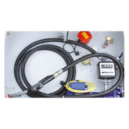 Cuve mobile acier 1000 litres GRV ADR - Lubrifiants - Double paroi époxy avec pompe 12V_1