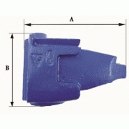Dents de godet Fastkey FK11 NS - Référence FK11 NS - Poids 30 kg - Dimensions 277x195x147 mm_1