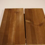 Lames de terrasses en pin - Scierie Sillat - 27x145mm - Autoclave classe 4 avec pigmentation brun_1