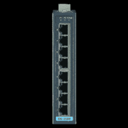 Switch Rail DIN industriel 8 ports Fast Ethernet non managé - Température étendue -40°C à +75°C - Référence: EKI-2528I-BE_1