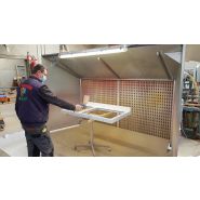 Double paint modul' : cabine de peintre ouverte 3m x 1,80m_1