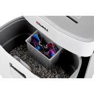 Papersafe 240 - destructeur de papier professionnel - Novus - coupe croisée P-4 - dimensions 545 x 443 x 273 mm - réf. 23240-16171_1