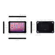 Tablette PC Durcie IP65 5G avec Android 11 - StrongPad - 12.2 pouces - 7h d'autonomie - IP65 pour interventions terrain - Scanner 2D code-barres, NFC_2