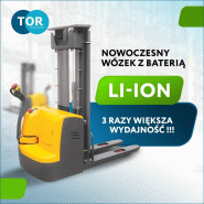 Transpalette électrique avec plateforme CDDK15-III - 1,5T - 5,6M - Batterie Li-ion 24V/225Ah - Mât de levée libre_1