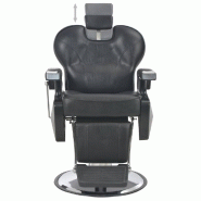 Vidaxl chaise de barbier noir 72x68x98 cm similicuir 110166_1