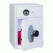 Coffre fort de dépôt de fonds certifié - Grade 1 anti vol - 44 L - PHOENIX DIAMOND  HS1090 - Serrure à clé_1