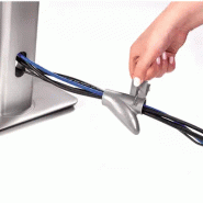 Fellowes CableZip Sol Tube flexible de cble Argent 1 pièce(s)_1