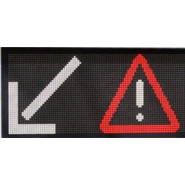 Panneau d'affichage lumineux LED - Newlake Elec - bicolore ou RVB pleine couleur - Taille 1.12 x 2.1m_1