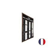 Panneau tarif des consommations traditionnel format A1 - Référence : REG841-20P_1