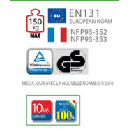 Plateforme individuelle roulante PLATEA - norme bâtiment PLT-07 avec roues basculantes_1