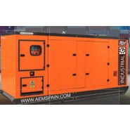 Série SP insonorisée - Groupes électrogènes industriels AEM - 9 à 650 kVA 50/60 Hz avec réservoir grande autonomie et silencieux_1