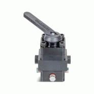 VC4L, Distributeurs Montés à Distance, Manuelle, 4-voies, 3-positions, Centre Tandem, avec blocage_1