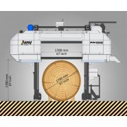 WM1000 - Scie industrielle Wood-Mizer - Trait de scie fin pour billes jusqu'à 1,7 mètre de diamètre_1