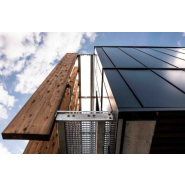 Extension de bâtiment scolaire, avec ascenseur et escalier extérieur - Réalisation sur mesure_1