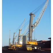 Grue portuaire LHM 600 adaptée aux navires New-Panamax