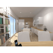 Studio Medibox Maxi - 28 m2 - Salle d'attente, salle d'eau et salle de consultation - Livraison en 2 heures_2
