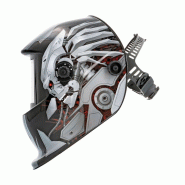 Cagoule de soudage lcd venus 9/13g iron - true color - GYS_1