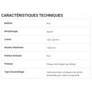 Clôture pentrez - cadiou industrie - hauteur maximum : 1300 mm_1