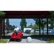 R850 - Balayeuse de voirie RCM - 120 litres - Grande largeur de nettoyage et bac de grande capacité_1