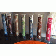 Collecteur transparent pour piles usagées - Petit modèle - Fabrication française - 5,5L - Haute résistance_1