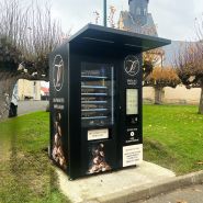 Distributeur automatique multi-produits - Spécial extérieur - Click and Steel connecté avec étagères modulables_2