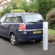 Potelet de carrefour - diamètre 168mm - tube acier 3mm - finition galva ou peint sur zinc_1