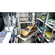 Stationnement sur 2 à 8 niveaux avec transstockeur et rotation optionnelle - Multiparker 710_1