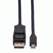 VALUE Câble DisplayPort DP M - Mini DP M, noir, 3 m_1