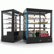 Vitrine réfrigérée 5 niveaux Pak Recta - accès avant et arrière | Sayl - PAK-RAA -_1