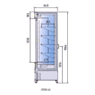 Armoire réfrigérée positive sans porte, idéale pour l'exposition des boissons et produits emballés -pro-60 docriluc_1
