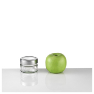 Bocaux en verre ergo mio 106 ml Twist Off 70 mm deep avec capsule à visser  - WJ000021_1