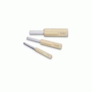 Piges de contrôle cylindriques en céramique avec tête_1