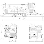 Récolteuse de tomates th 500 - mts - capacité de récolte 50 à 60 t/h - puissance 192 kw_1